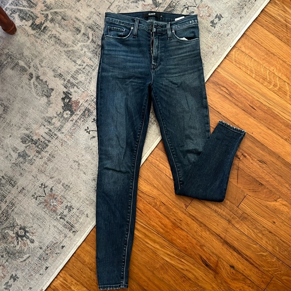 Hudson size 25 Barbara super skinny jeans
